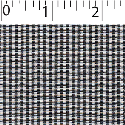 1/16inches Checkerboard Gingham - 001 Black